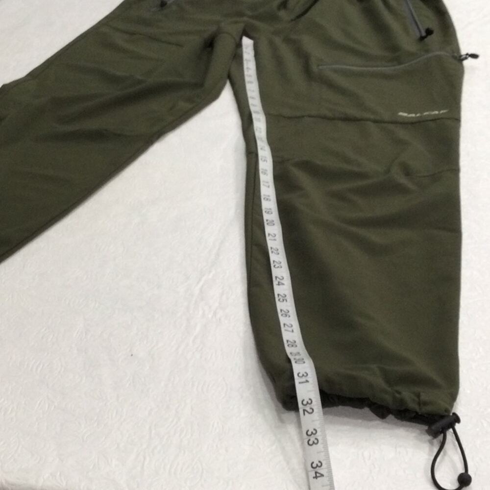 Baleaf Green Elastic Waist Lightweight Zipper Pockets Jogger Pant Size L - Picture 10 of 16